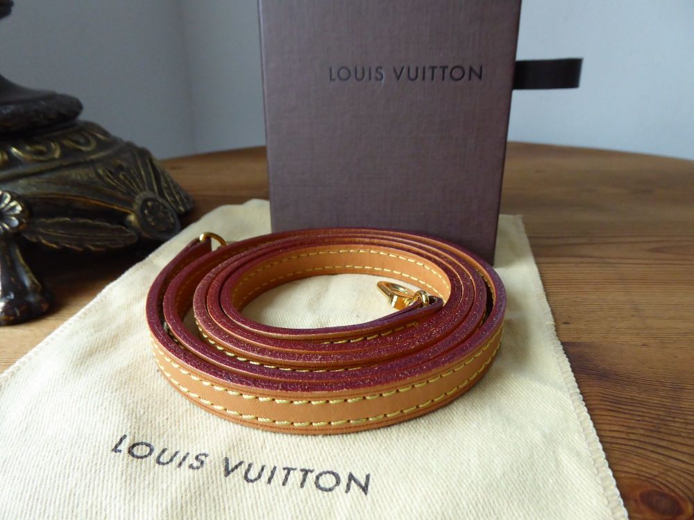 Louis Vuitton Shoulder Strap in Natural Calfskin Vachette - SOLD
