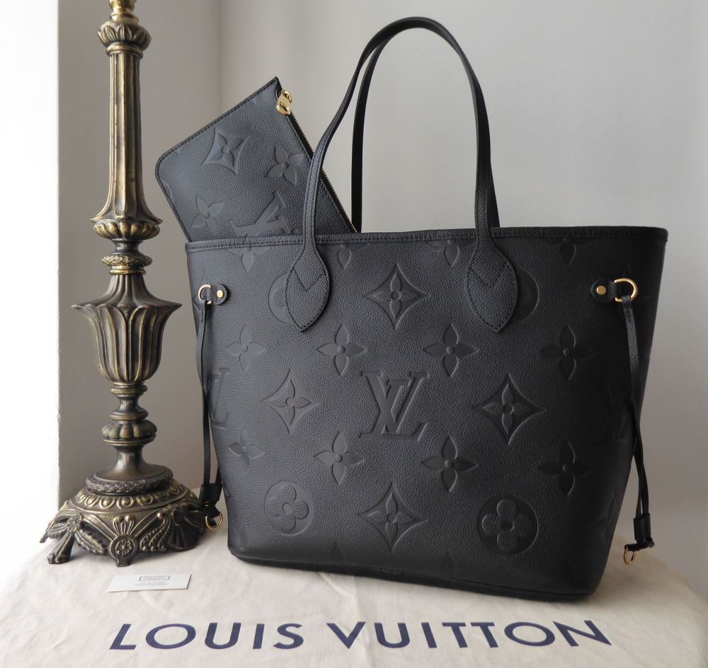Louis Vuitton Neverfull MM in Monogram Empreinte Noir - SOLD