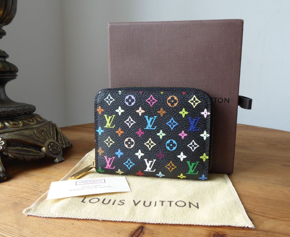 Louis Vuitton Monogram Multicolor Coin Purse Small Wallet