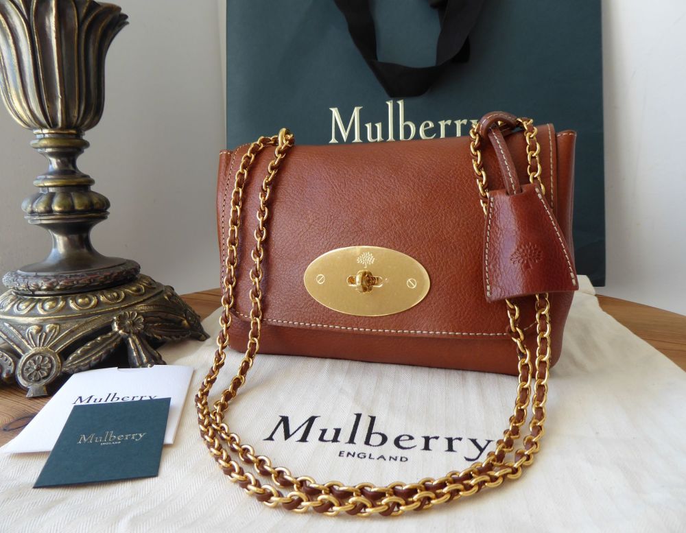 Mulberry Regular Lily in Oak Legacy Natural Vegetable Tanned Leather 