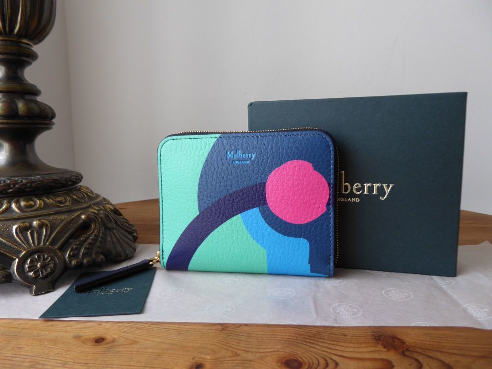 Mulberry 50th Anniversary Icons Limited Edition Colour Field Small Zip Around Purse Wallet - SOLD