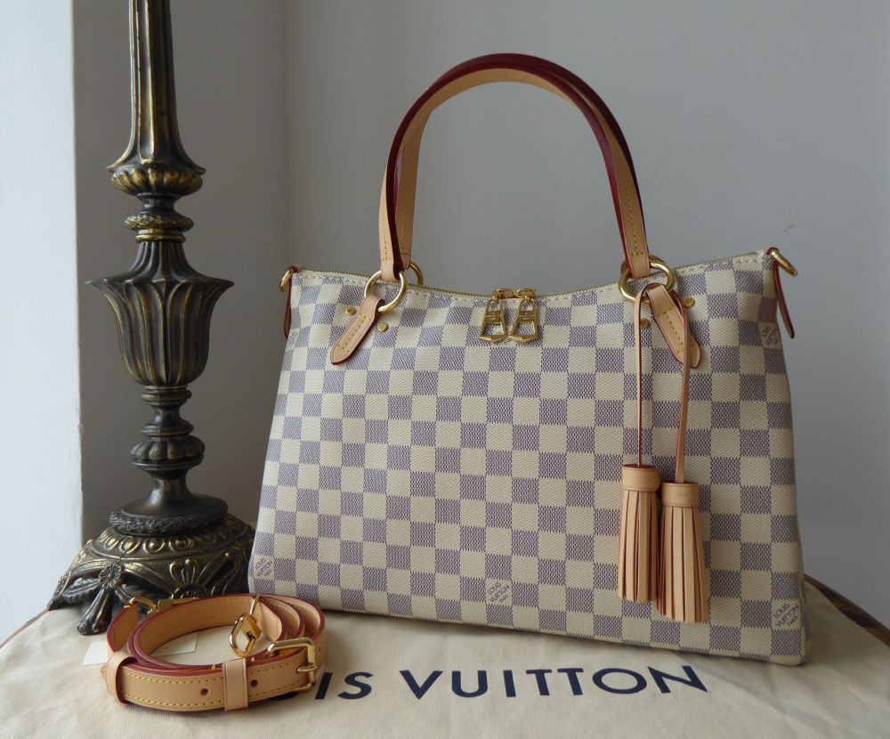 Louis Vuitton Damier Azur Lymington Tote (SHF-gbr1cz) – LuxeDH