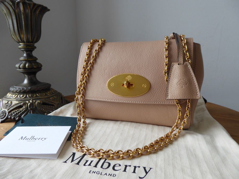Mulberry Regular Lily in Rosewater Small Classic Grain and Felt Liner - SOLD