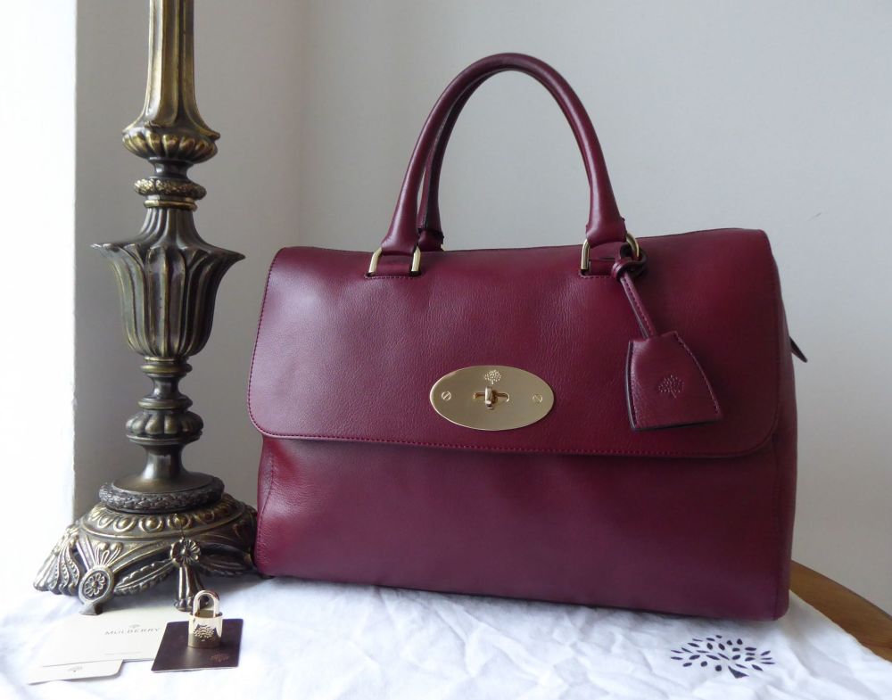 Mulberry Del Rey in Black Forest Soft Matte Leather