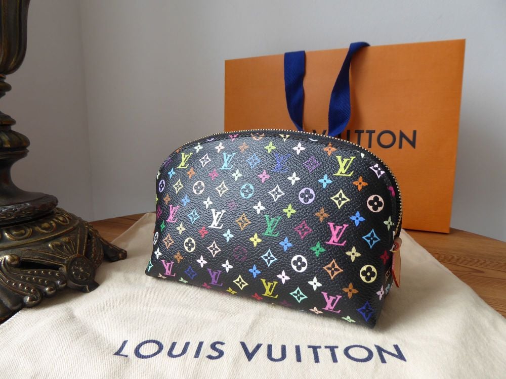 Louis Vuitton Cosmetic Pouch in Multicolore Noir