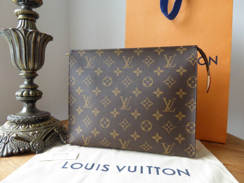 Louis Vuitton, Bags, Authentic Louis Vuitton Toiletry 26 Pouch