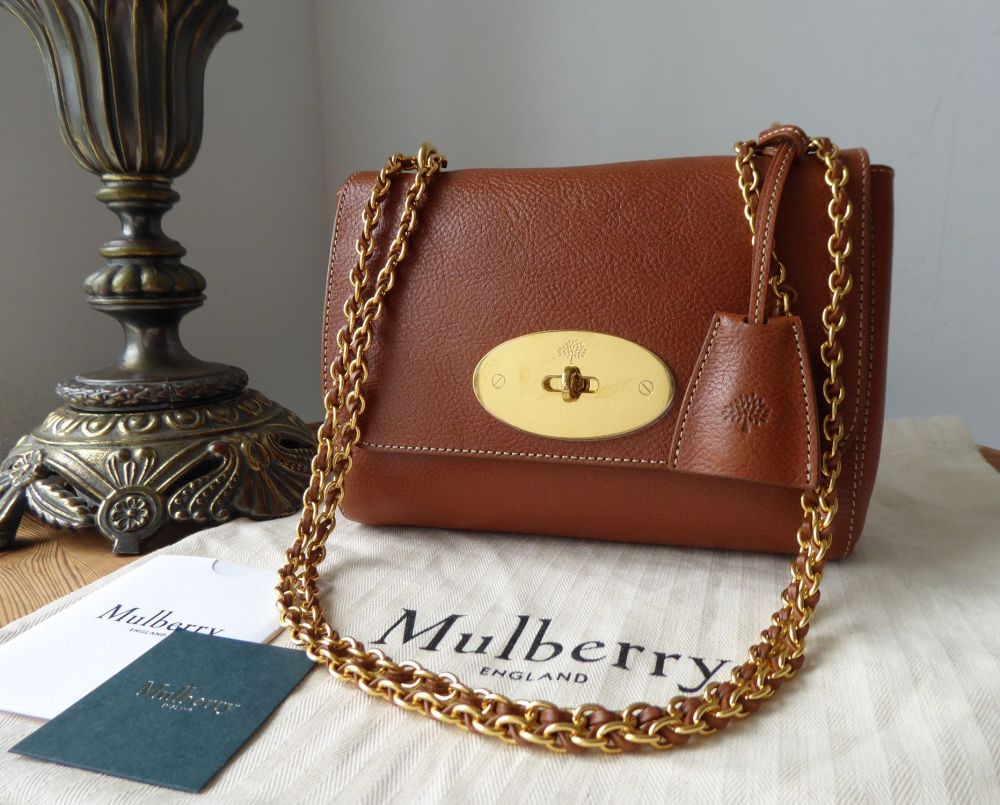 Mulberry Regular Lily in Oak Legacy Natural Vegetable Tanned Leather - New