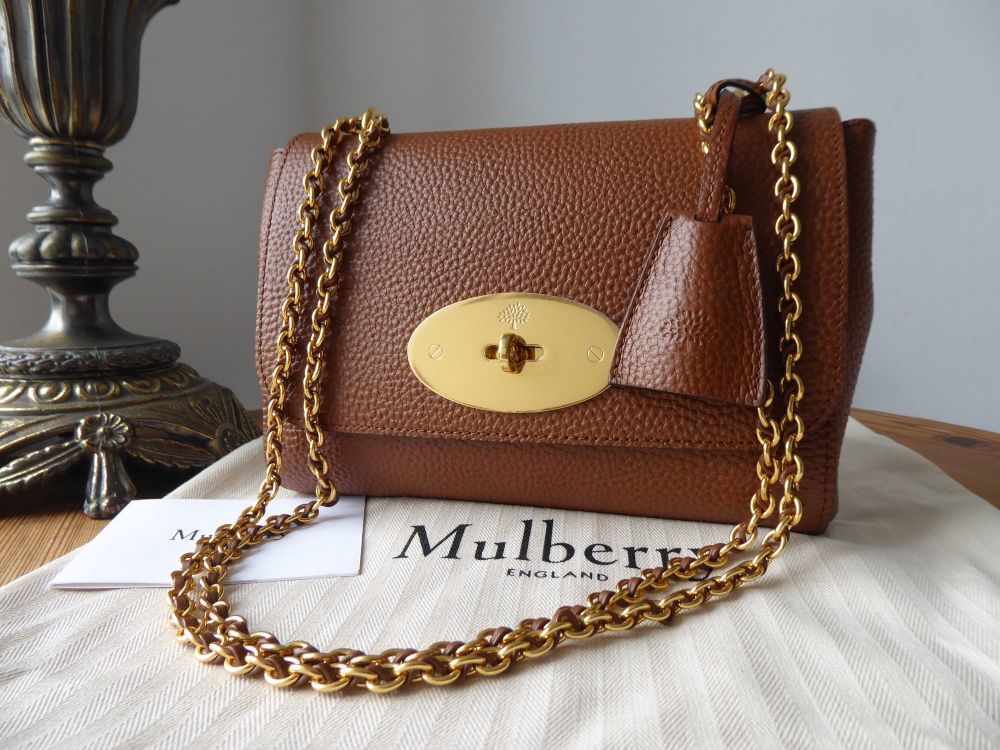 Mulberry Regular Lily in Oak Grained Veg Tanned Leather & Liner 
