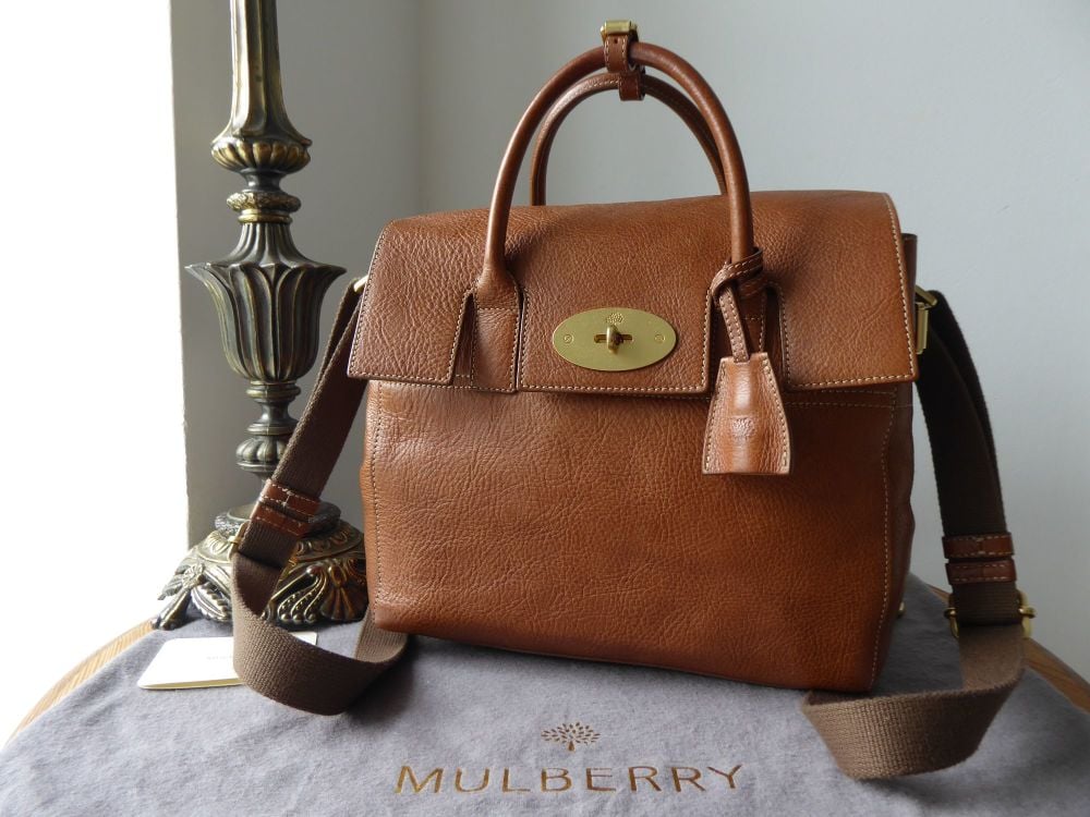 Mulberry Cara Delevingne Medium Backpack in Oak Natural Vegetable Tanned Leather - SOLD