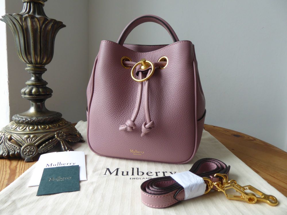 Mulberry Small Hampstead in Mocha Rose Small Classic Grain  - SOLD