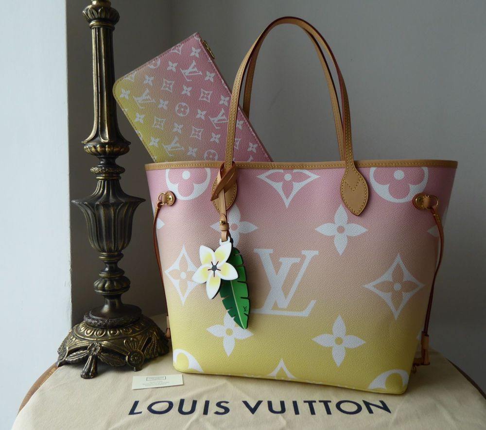 Túi Louis Vuitton LV Onthego Summer Màu Hồng 25x19x115cm  DWatch Luxury