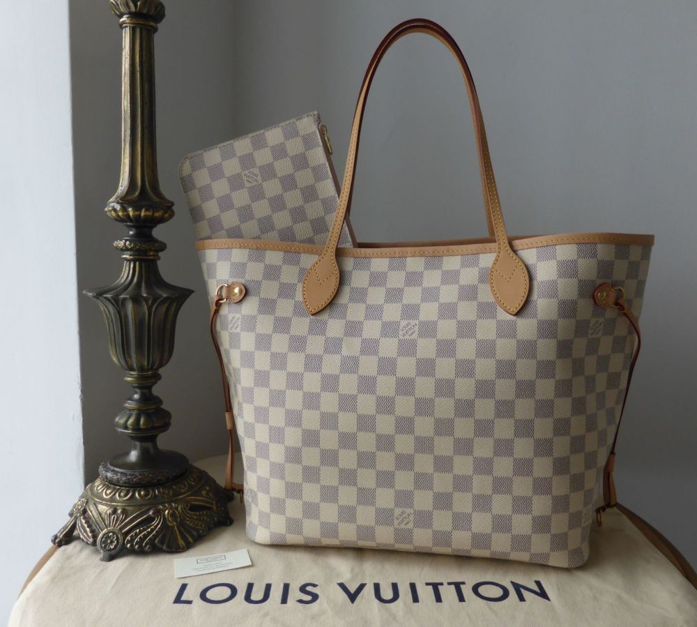 Louis Vuitton Lymington in Damier Azur Rose Ballerine - SOLD