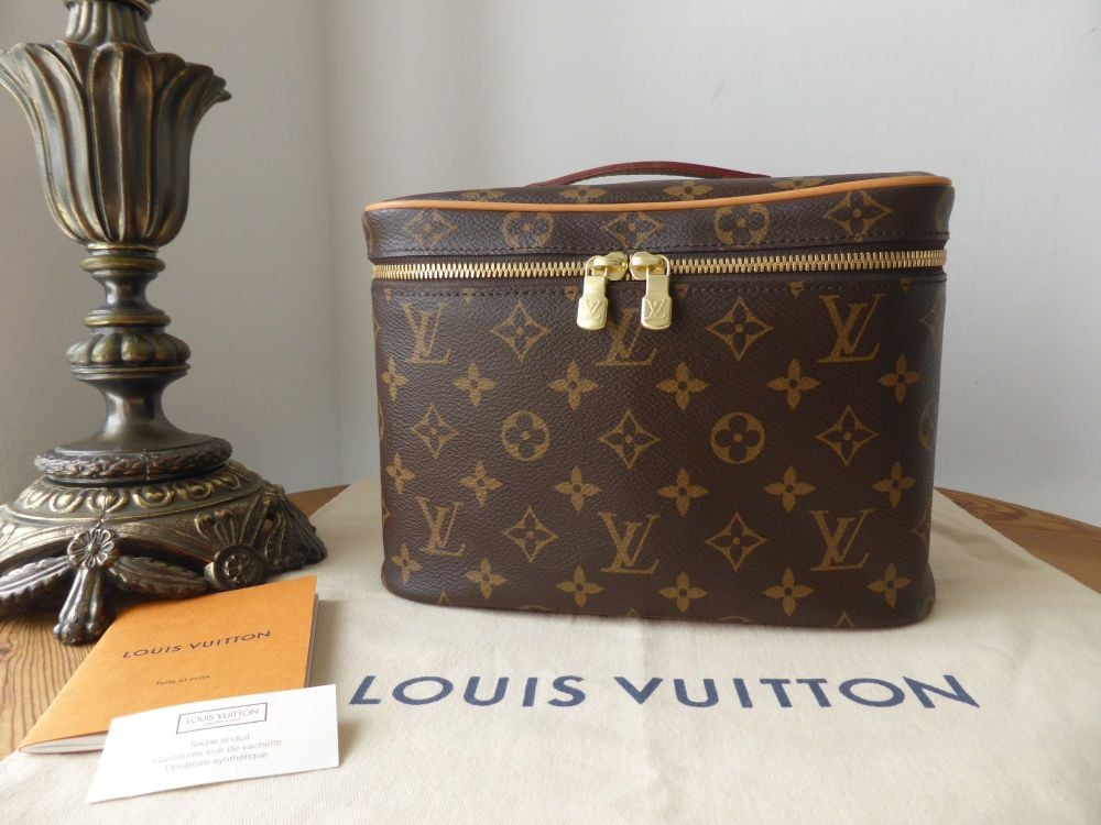 LOUIS VUITTON Nice Vanity Bag Cosmetic Case M47280