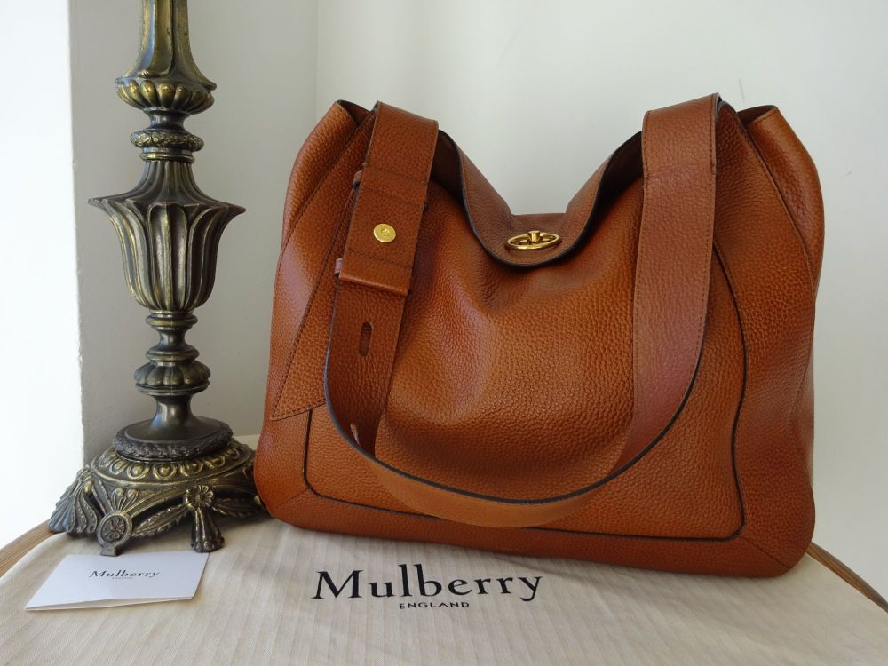 Mulberry Marloes Hobo in Oak Grain Vegetable Tanned Leather - SOLD