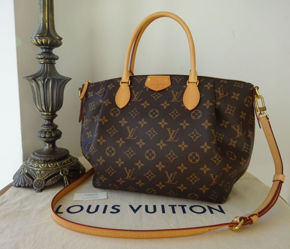 Louis Vuitton Turenne Handbag Monogram Canvas MM Brown 22911445