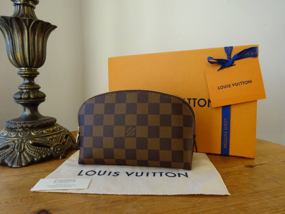 Louis Vuitton Cosmetic Pouch Damier Ebene PM