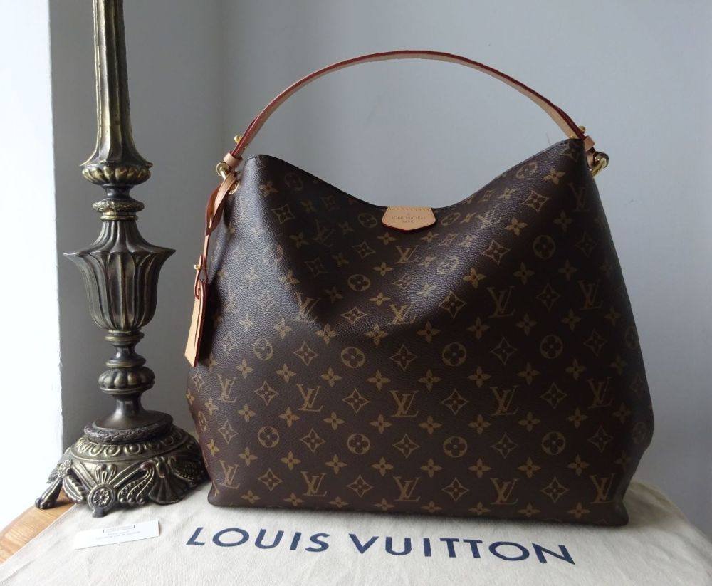 Louis Vuitton Graceful MM Hobo in Monogram Beige - SOLD