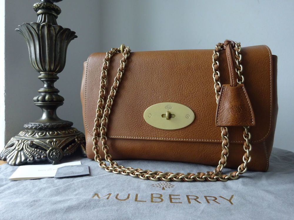 Mulberry Lily Medium in Oak Natural Vegetable Tanned Leather - New