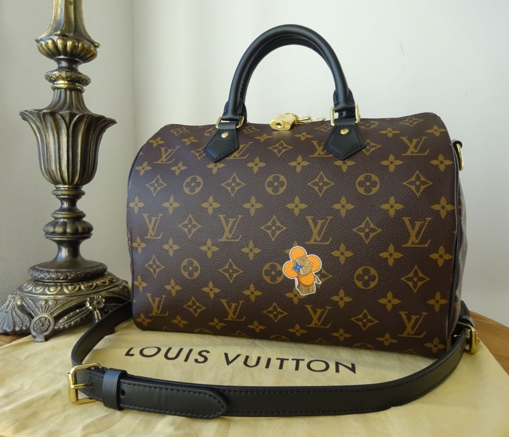 Louis Vuitton My LV World Tour Speedy Bandoulière 30 in Monogram Noir