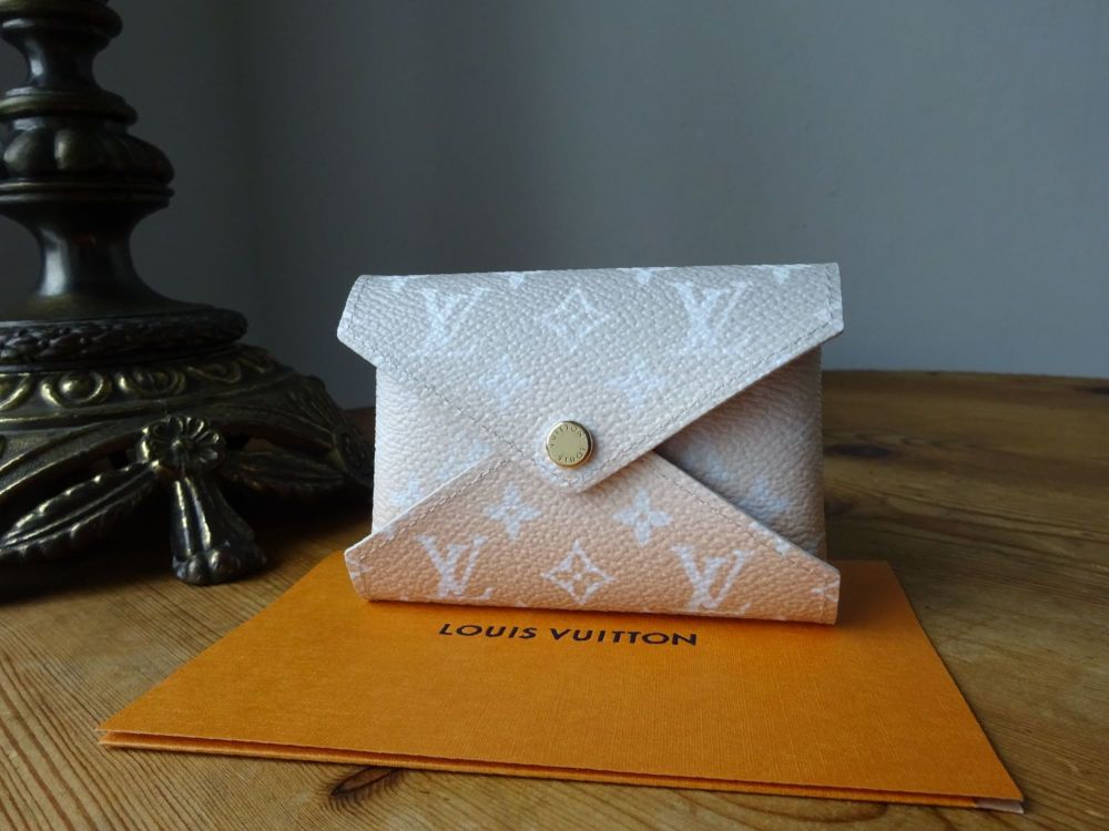Louis Vuitton Limited Edition By The Pool Kirigami Single Small Envelope Pouch in Peach Mist - SOLD
