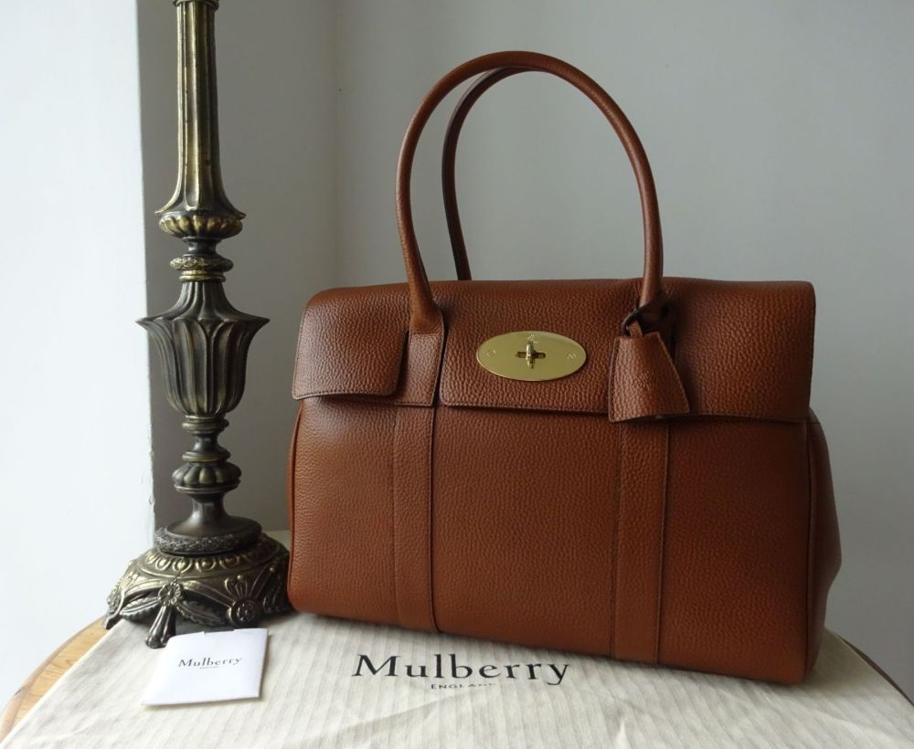 Mulberry Classic Bayswater in Oak Grained Vegetable Tanned Leather