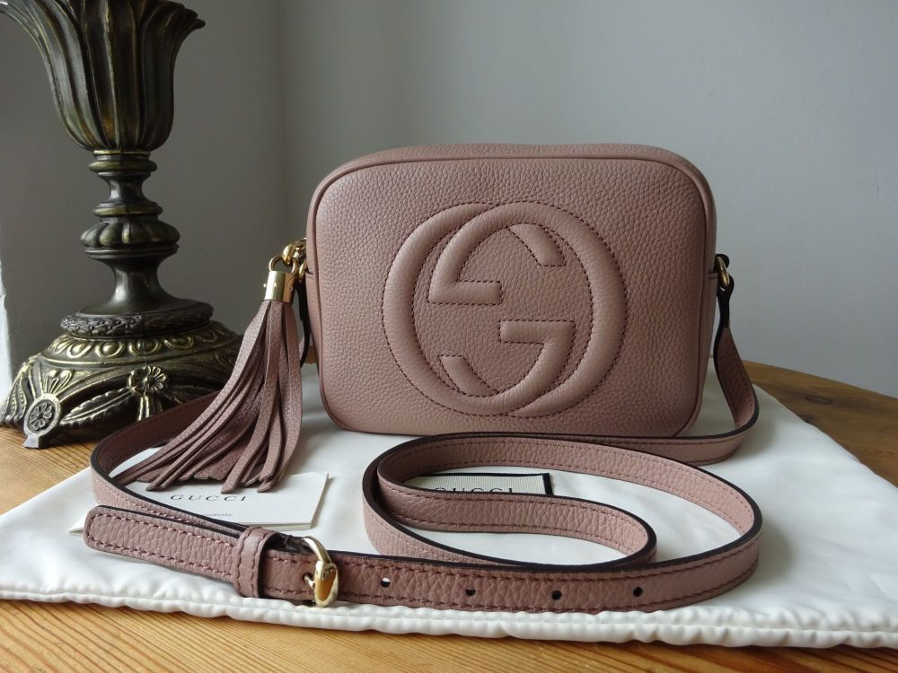 Gucci Soho Disco Crossbody in Net-a-Porter Exclusive Nude Pink Calfskin - SOLD
