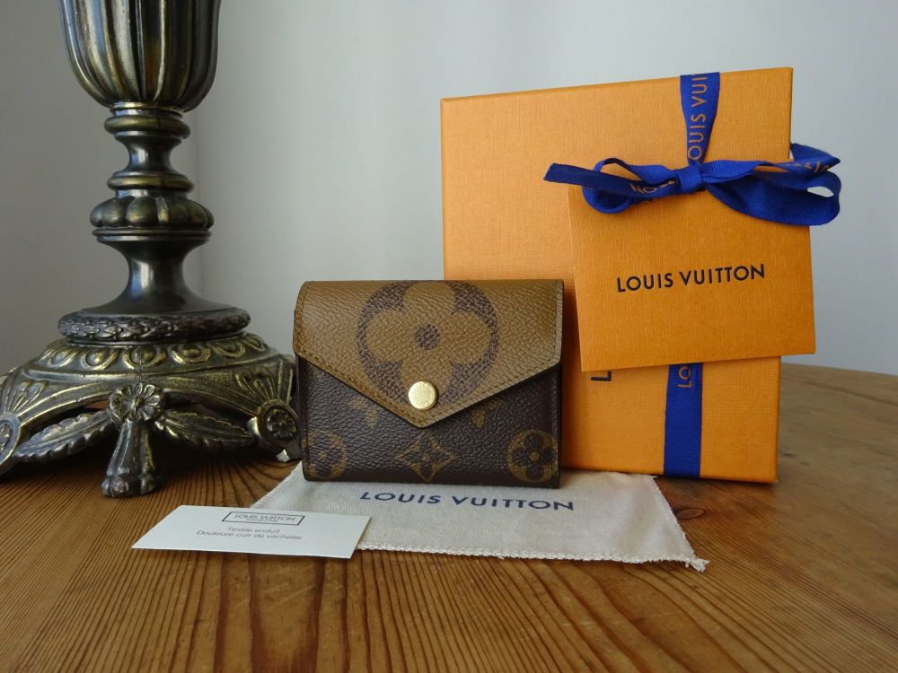 Louis Vuitton Zoé Compact Purse Wallet in Giant Monogram Reverse - SOLD