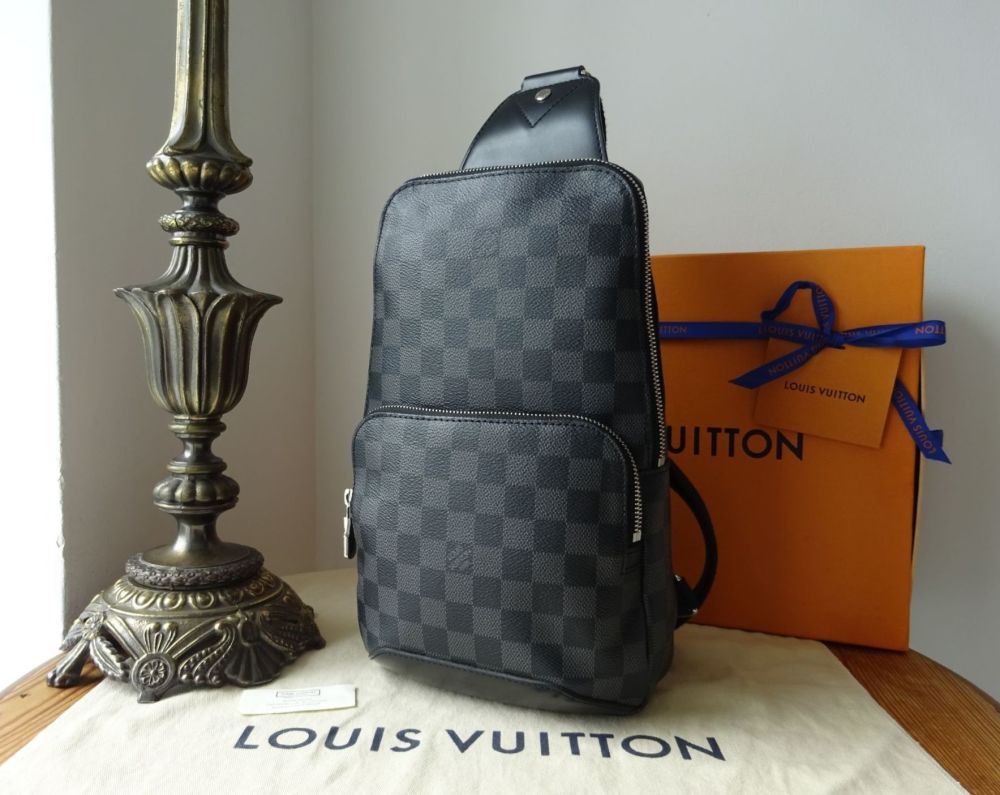Louis Vuitton Avenue Sling Bag in Damier Graphite - SOLD