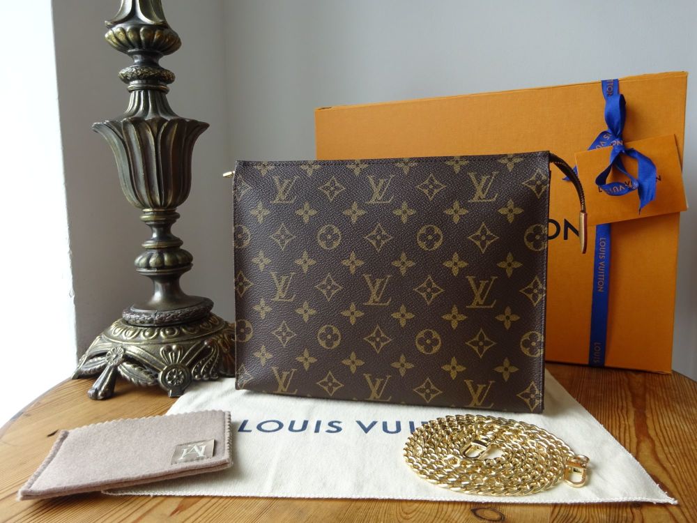 Louis Vuitton, Bags, Nwt Louis Vuitton Toiletry Pouch 26