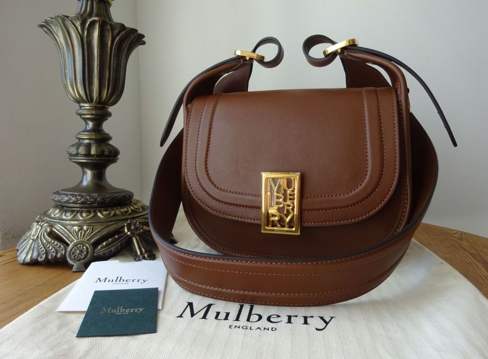 Mulberry Small Sadie Satchel in Tan Silky Calf - SOLD