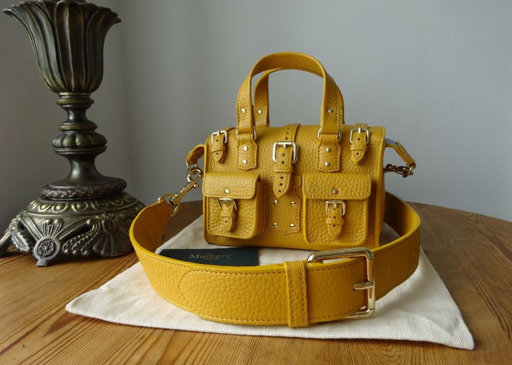 Mulberry Mini Roxanne Icon Edition in Deep Amber Heavy Grain Leather - SOLD