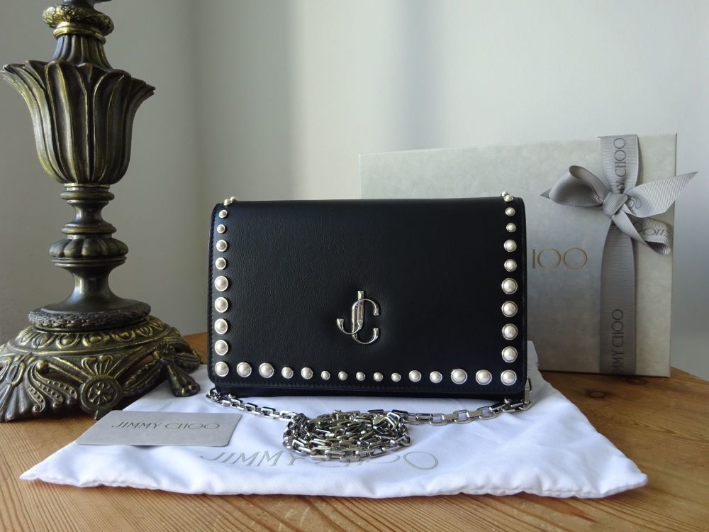 Louis Vuitton Noir Black Felicie Empreinte Leather 8 Credit Card Insert Case