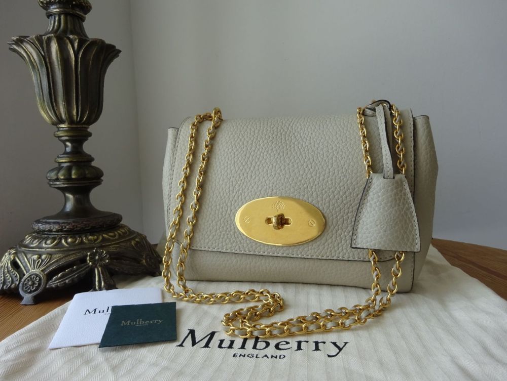 Mulberry Regular Lily in Chalk Heavy Grain Leather
