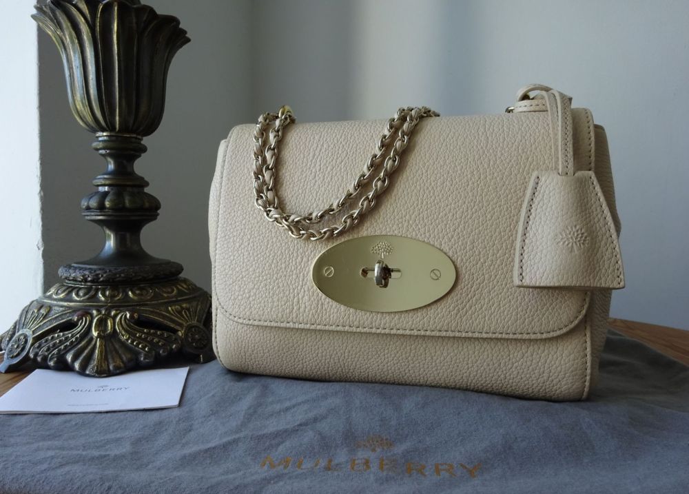 Mulberry Lily Regular in Buttercream Small Classic Grain Leather - SOLD