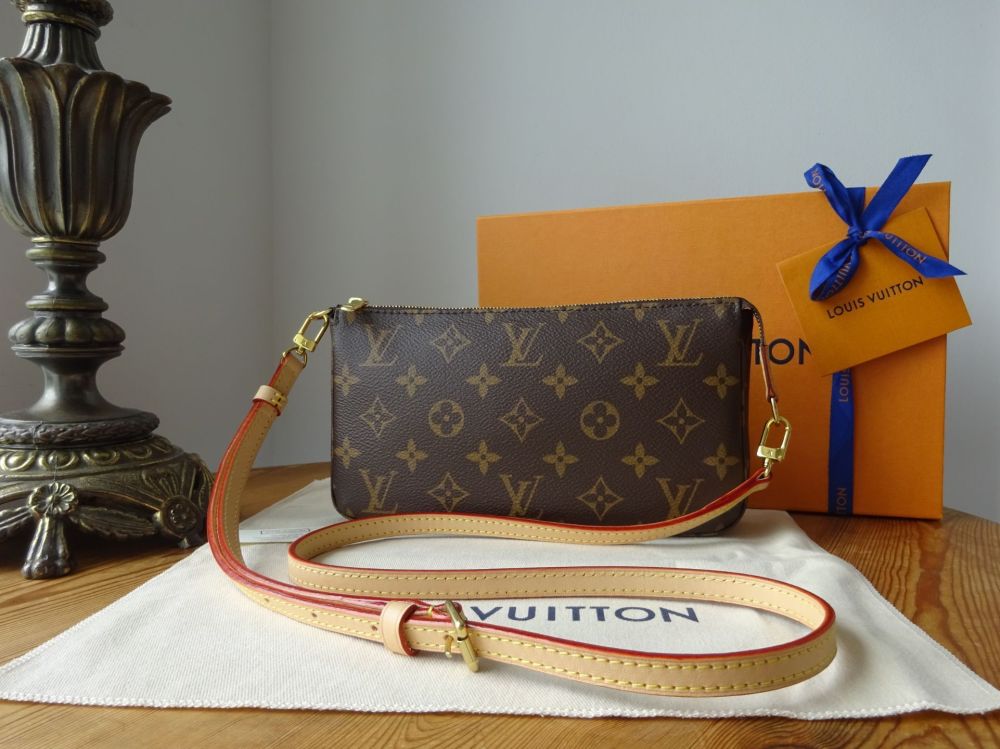 Louis Vuitton Monogram Pochette Accessoires Long Vachetta Strap – My Haute
