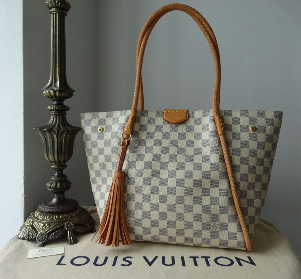 Louis Vuitton Propriano Shoulder Tote in Damier Azur Rose Ballerine - SOLD