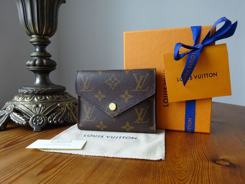 Louis Vuitton Victorine Wallet Compact Purse in Monogram - SOLD