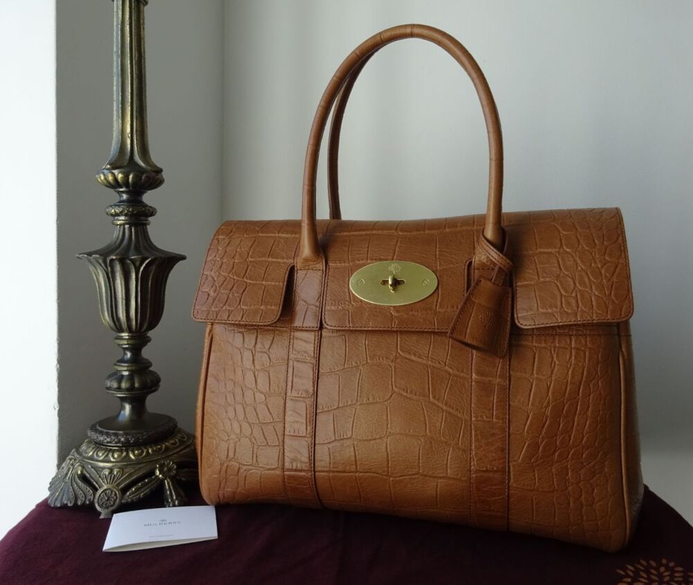 Mulberry Bayswater Double Zip Leather Satchel/Tote - Gently Used &  Discontinued