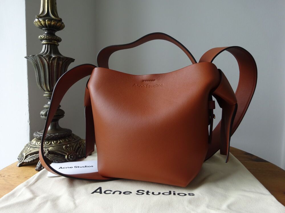 Acne Studios Musubi Mini Bag in Camel Brown  - New*