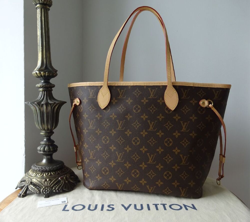 Louis Vuitton Neverfull MM in Monogram Pivoine without Zip Pouch