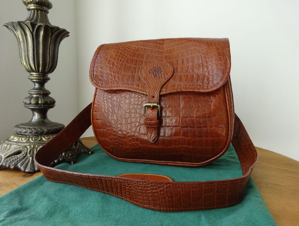 Mulberry Vintage Despatch Crossbody in Chestnut Nile Leather - SOLD