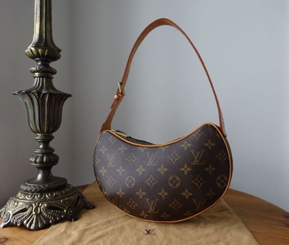 LOUIS VUITTON VINTAGE CROISSANT PM SHOULDER BAG