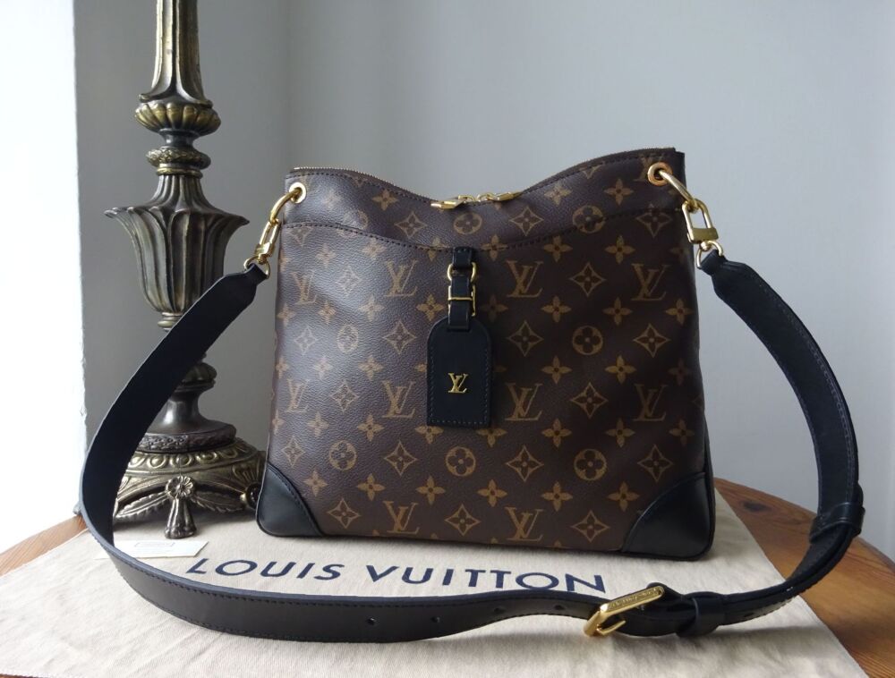 Authentic Louis Vuitton Odeon MM Monogram Crossbody Bag *Excellent