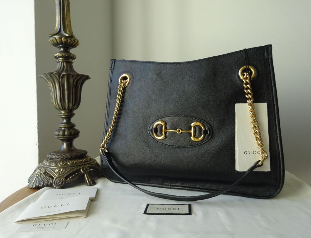 Gucci 1955 Horsebit Tote Bag