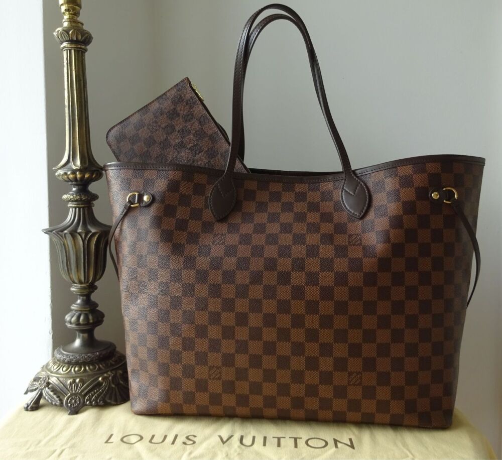 Louis Vuitton Neverfull GM in Damier Ebene with Zip Pochette - SOLD