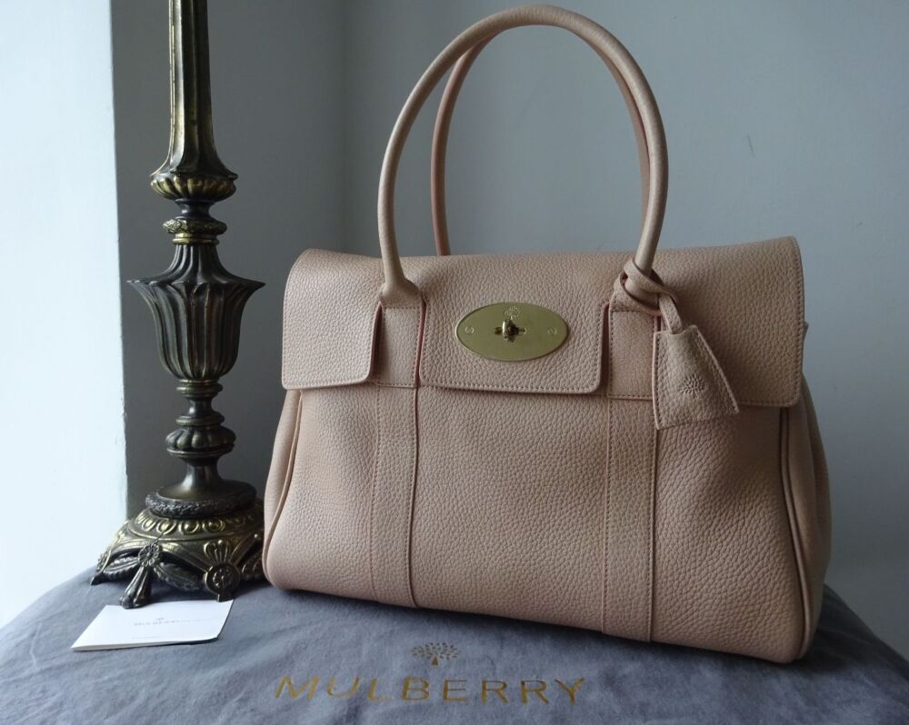 Mulberry Classic Heritage Bayswater in Ballet Pink Soft Grain Leather - SOLD