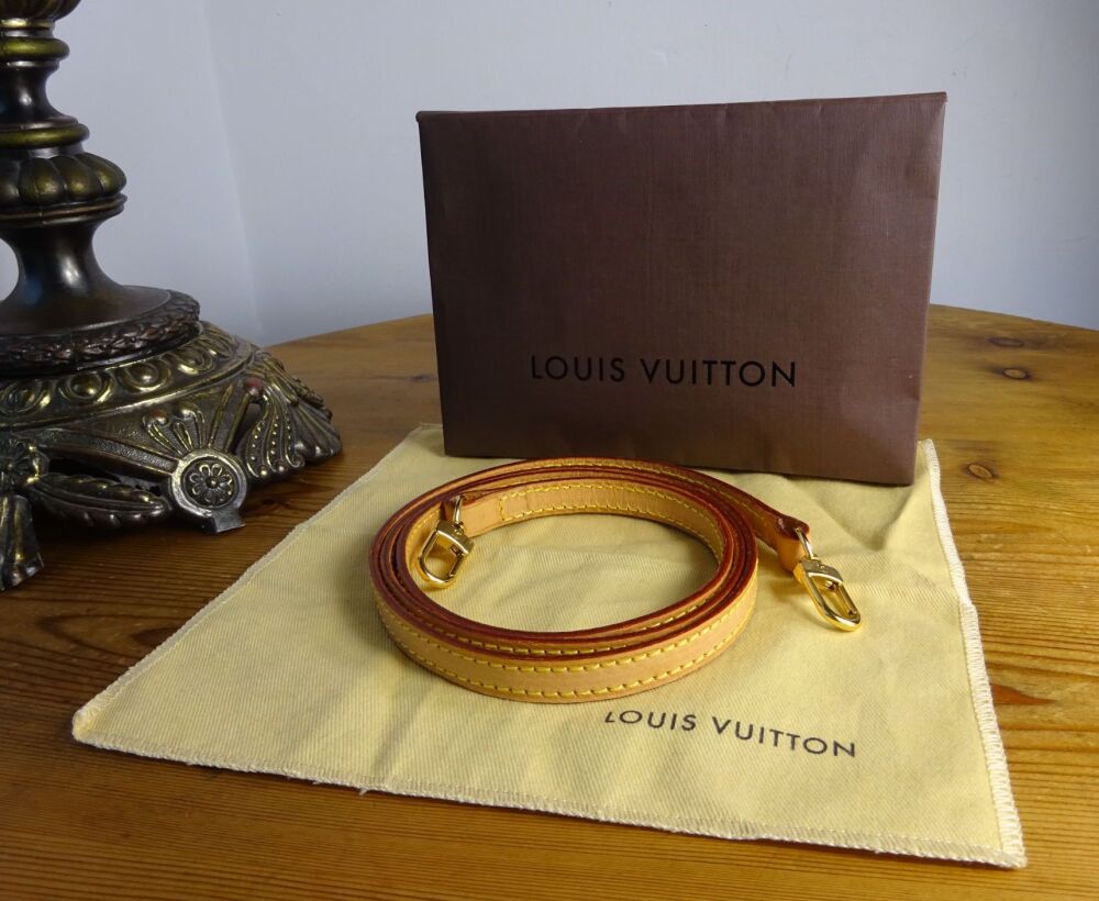 Louis Vuitton Long Shoulder Strap VVN in Natural Calfskin Vachette - SOLD