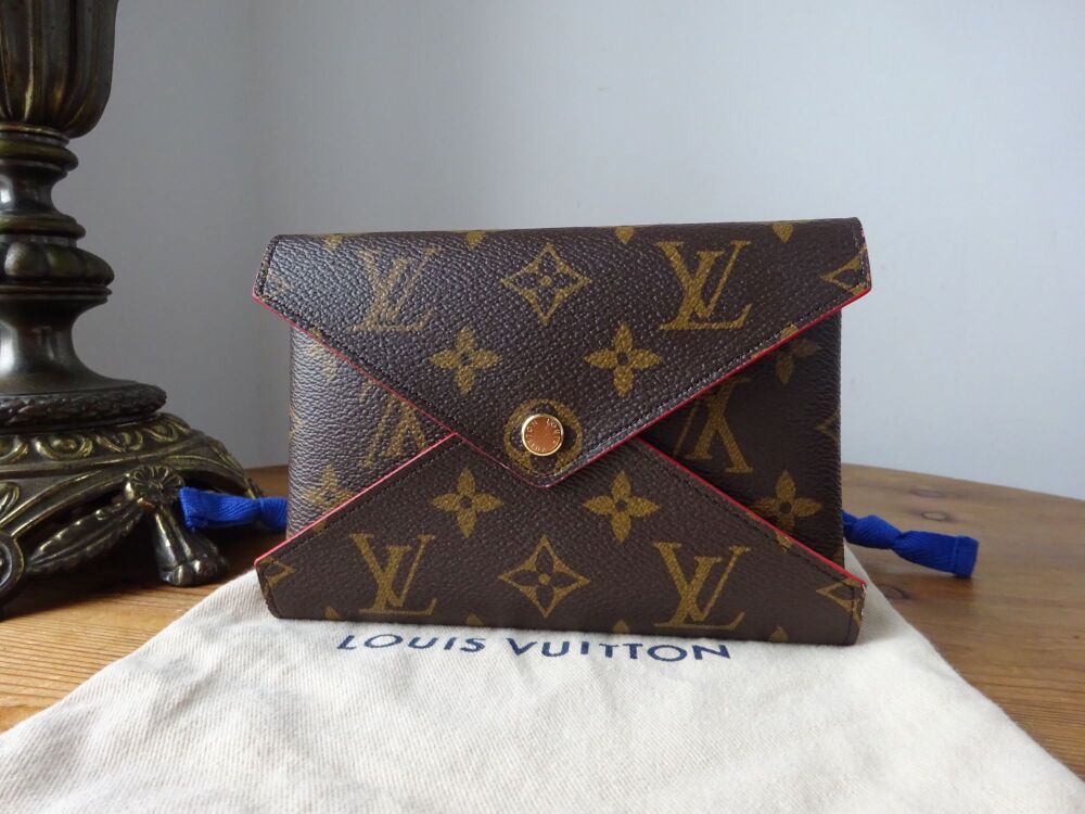 Louis Vuitton Single Medium Size Pochette Kirigami Pouch in Monogram Rouge - SOLD