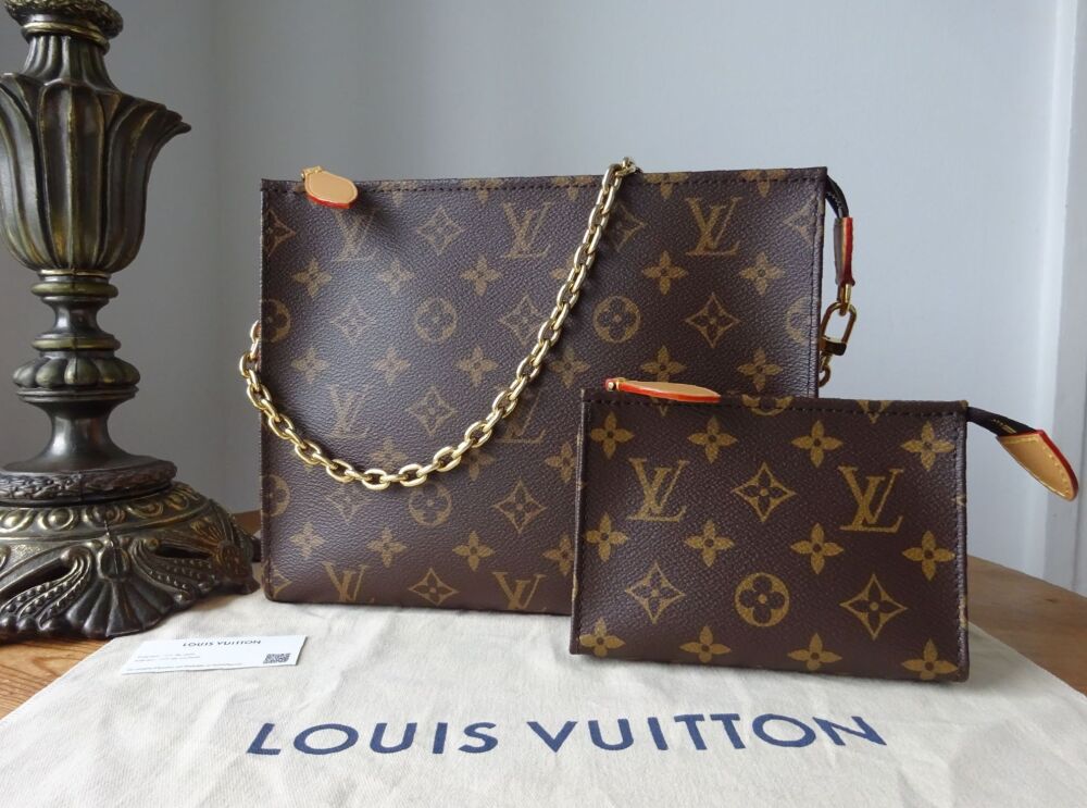 Louis Vuitton Toiletry Pouch on Chain in Monogram - SOLD