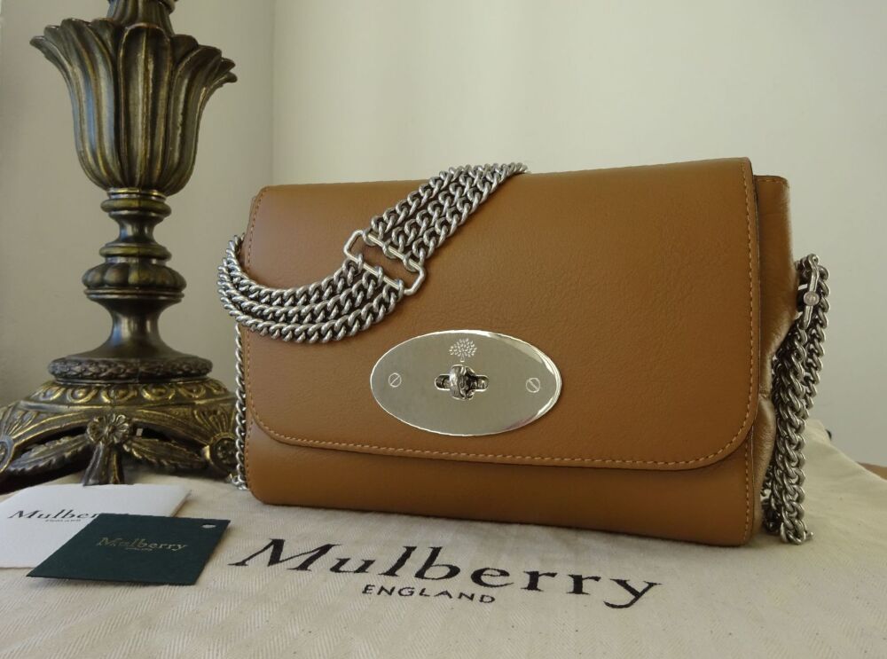 Mulberry Triple Chain Lily in Teak Matte Smooth Calf Leather - SOLD